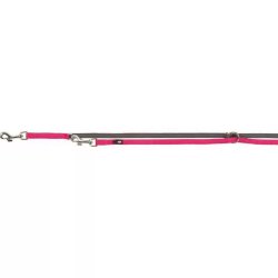 Trixie Neoprén hosszabbítható póráz XS 2m/10mm fuchsia/grafit