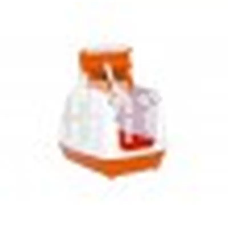Macska Wc Fedeles Flip Cat Fun Orange N.Sárga 39x50x37cm