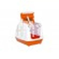 Macska Wc Fedeles Flip Cat Fun Orange N.Sárga 39x50x37cm