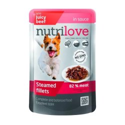 Nutrilove dog alutasak NMP szaftos marha 85gr