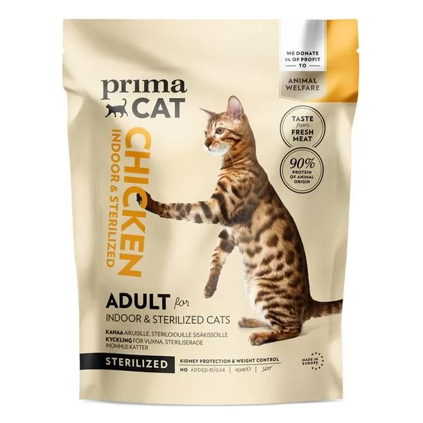 PrimaCat Adult Chicken Sterilized 400g