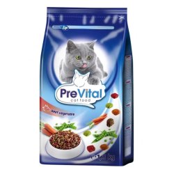 Prevital Száraz Macskaeledel Marha-Zöldség 1,8kg