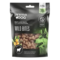 PrimaDog Snack Wild bites Crunchy Lamb with buckthorn 100g