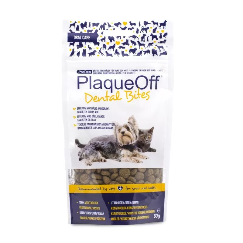 Plaqueoff Animal Dental Bites, 60g