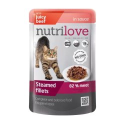 Nutrilove cat alutasak NMP szaftos marha 85gr
