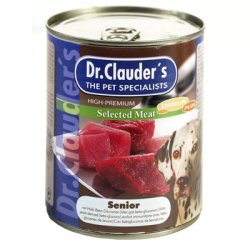 Dr.Clauders Dog Konzerv Selected Meat Senior 800g