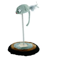 Trixie Játék Macska Rugós Egérrel 15x22cm