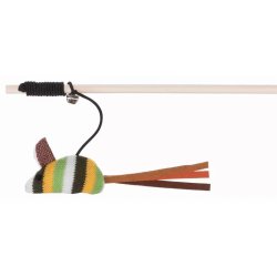Trixie Játék macskának fa pálca egérrel 40cm
