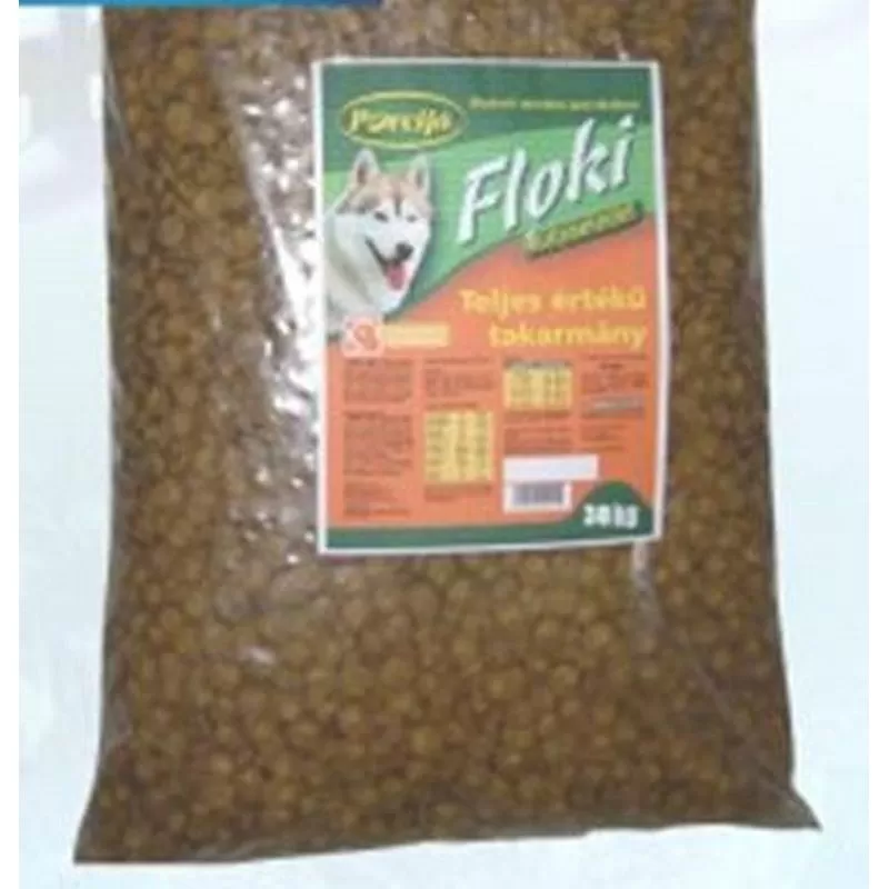 Porcijó Floki Száraz Kutyaeledel Baconos 30kg
