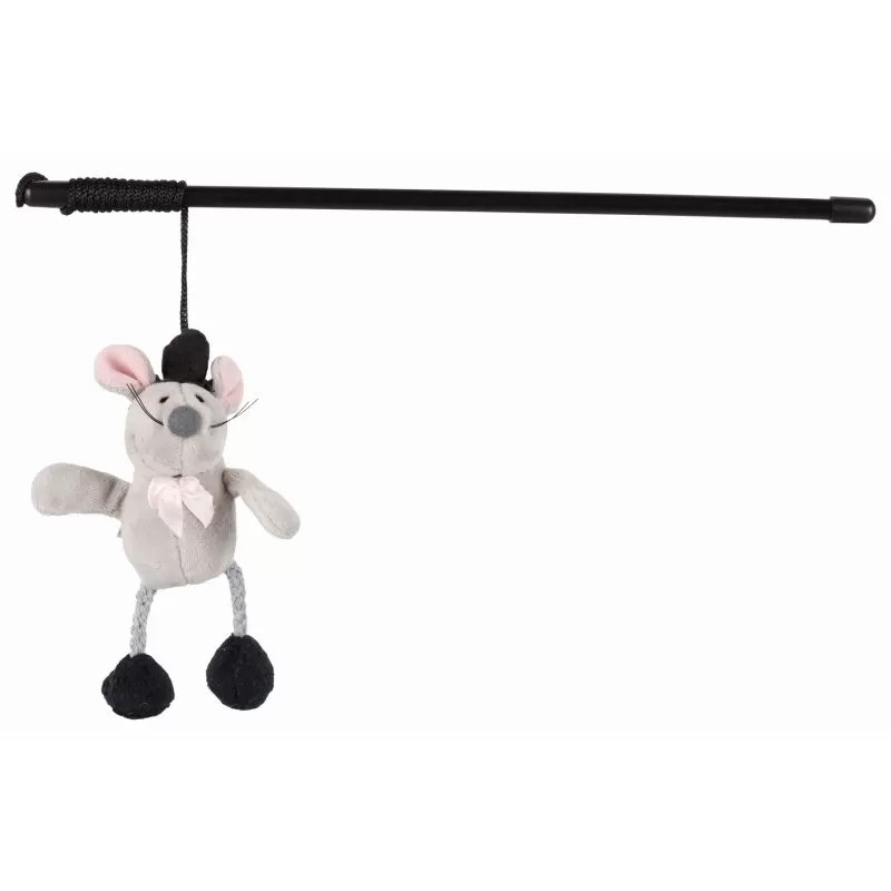 Trixie Játék macskának pálca egérrel 31cm