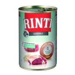 Rinti Dog Sensible Konzerv Báránnyal És Rizzsel 400g