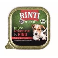 Rinti Dog Bio Alutálkás Marha Baromfi 150g