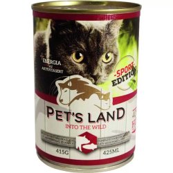 Pet s Land Cat konzerv Winter Edition Sertés hal 415g