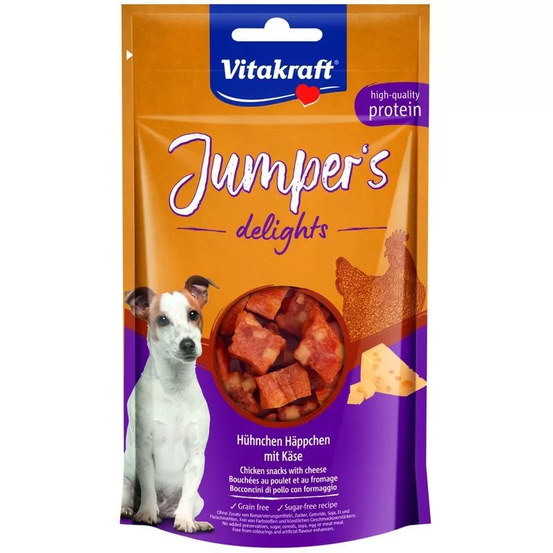 Vitakraft Jumper D  Csirke Sajttal 80g