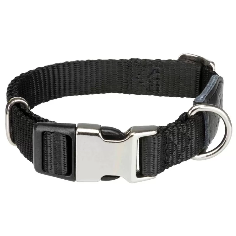 Trixie Nyakörv Új Prémium S–M 28–40 cm/15mm fekete