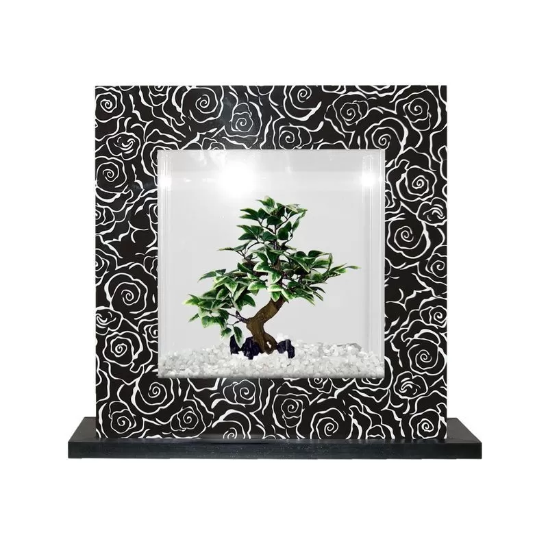 Akvárium Millenium Kék Led+Keret 8l 39x39x10cm