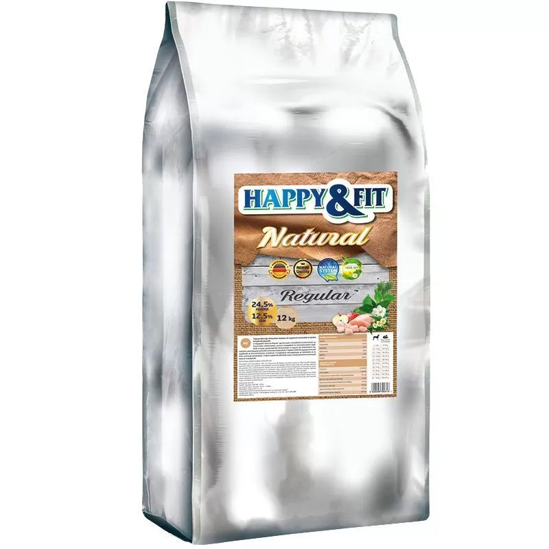 Happy&Fit Natural Regular 12kg
