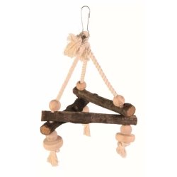 Trixie Játék Hinta Kötélen Háromszög Kicsi 16*16*16cm