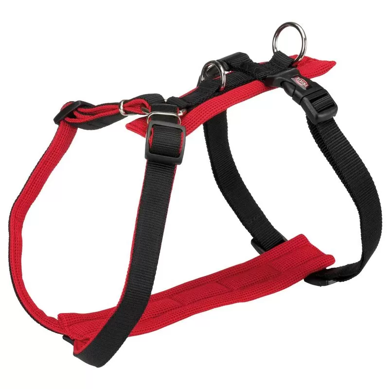Trixie Hám Comfort Soft S–M 42–60cm/20mm Piros