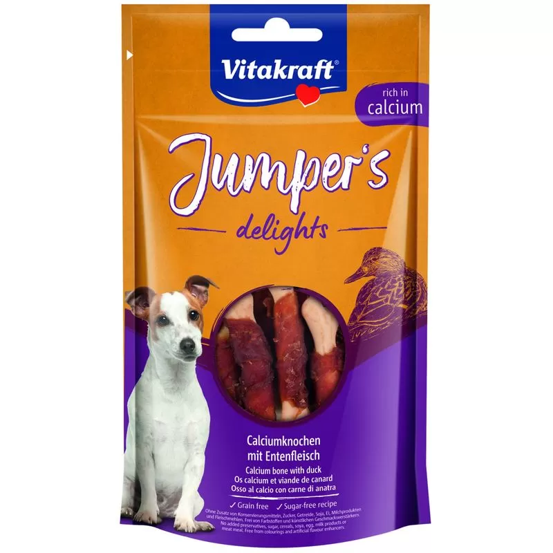 Vitakraft Jumper D Kacsás Csontok Kalciummal 80g