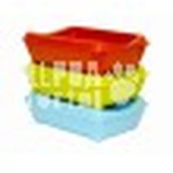 Macska Wc Peremes Arist-O-Tray Medium Fun Orange N.Sárga 31x42x13cm