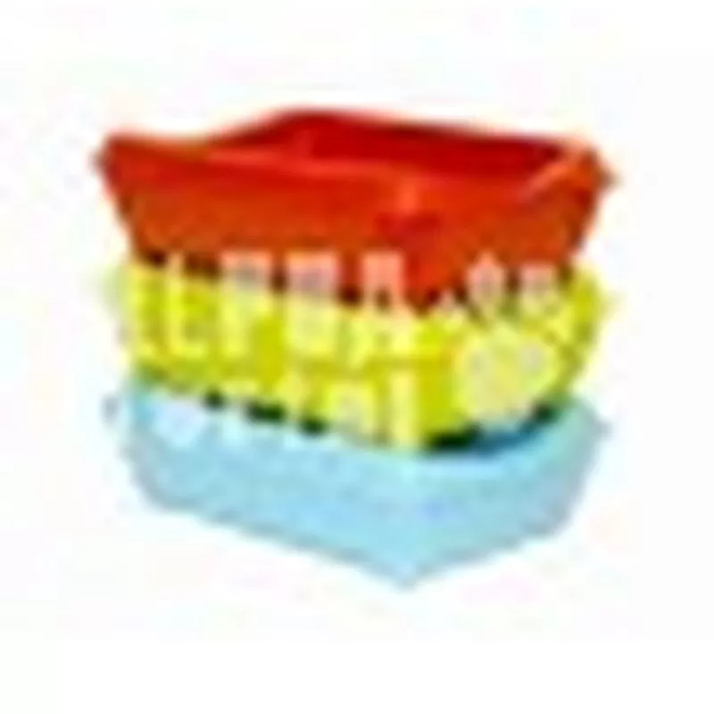 Macska Wc Peremes Arist-O-Tray Medium Fun Green Zöld 31x42x13cm
