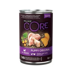 Wellness Core 95 Dog konzerv Puppy 400g