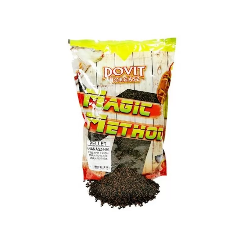 Dovit Magic Method Pellet - Ananász-Hal 900g