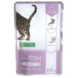 Natures Protection Alutasakos Adult Cat Intestinal Health Fish 100g