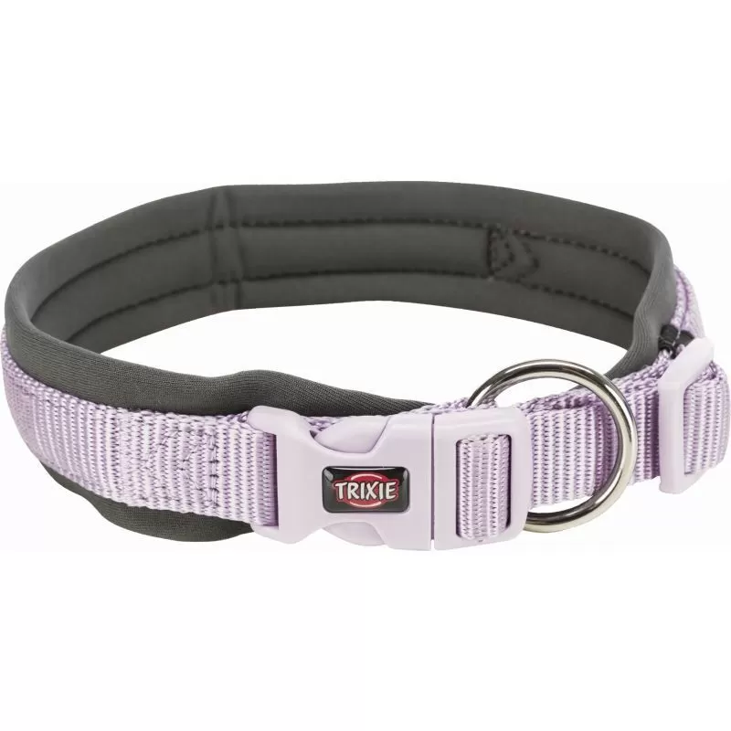 Trixie Nyakörv Prémium Neoprém XS–S 27–35 cm/10mm Világoslila/Grafit