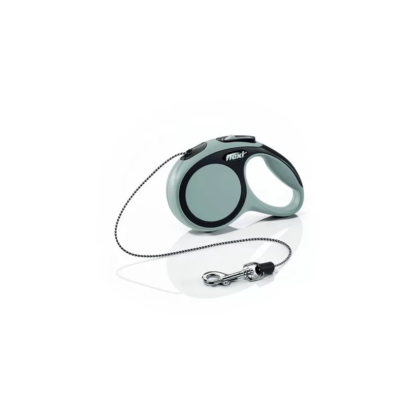 Flexi New Comfort XS zsinóros automata póráz 3m 8kg-ig fekete