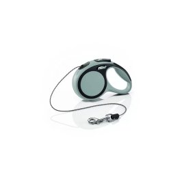 Flexi New Comfort XS zsinóros automata póráz 3m 8kg-ig fekete