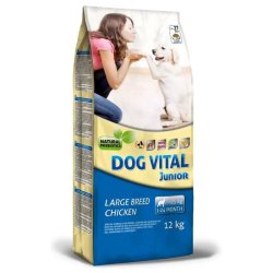 Dog Vital Junior Large Breed Chicken 12kg