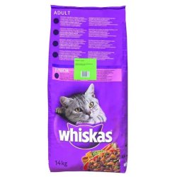 Whiskas Száraz Bárány -Májas Falat 14kg