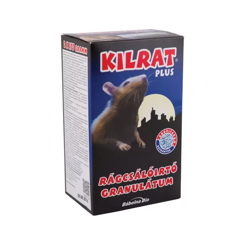 Kilrat Plus rágcsálóirtó granulátum 350 g