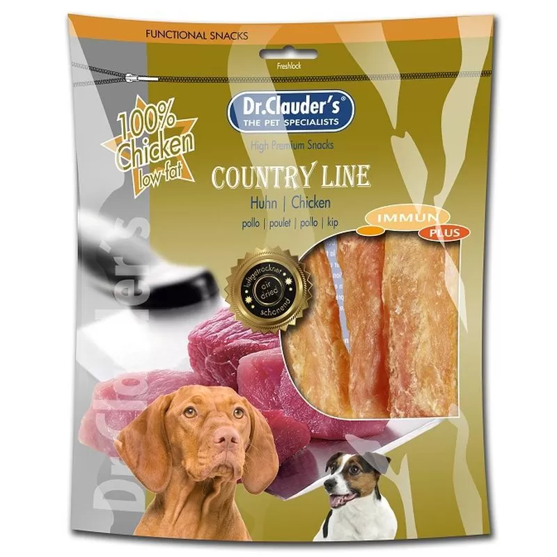 Dr.Clauders Dog Premium Country Line Snack Csirke 170g