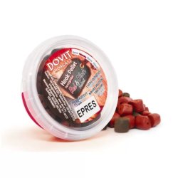 Dovit Red & Black Fúrt Halibut Horogpellet 14mm - Fűszeres- Kolbászos
