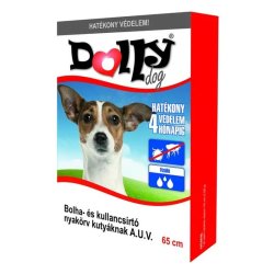 Dolly Dobozos Bolhanyakörv Kutyának Fekete 65cm