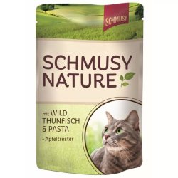 Schmusy Nature Macska Alutasakos Vad+Tonhal 100g