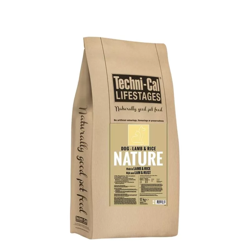 Techni-Cal Natural Dog Lamb & Rice 12Kg