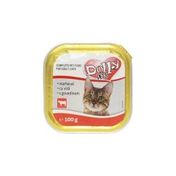 Dolly Cat Alutálka Marhás 100gr