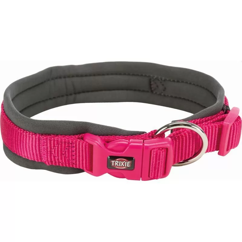 Trixie Nyakörv Prémium Neoprém L–XL 56–55 cm/25mm Fuchsia/Grafit