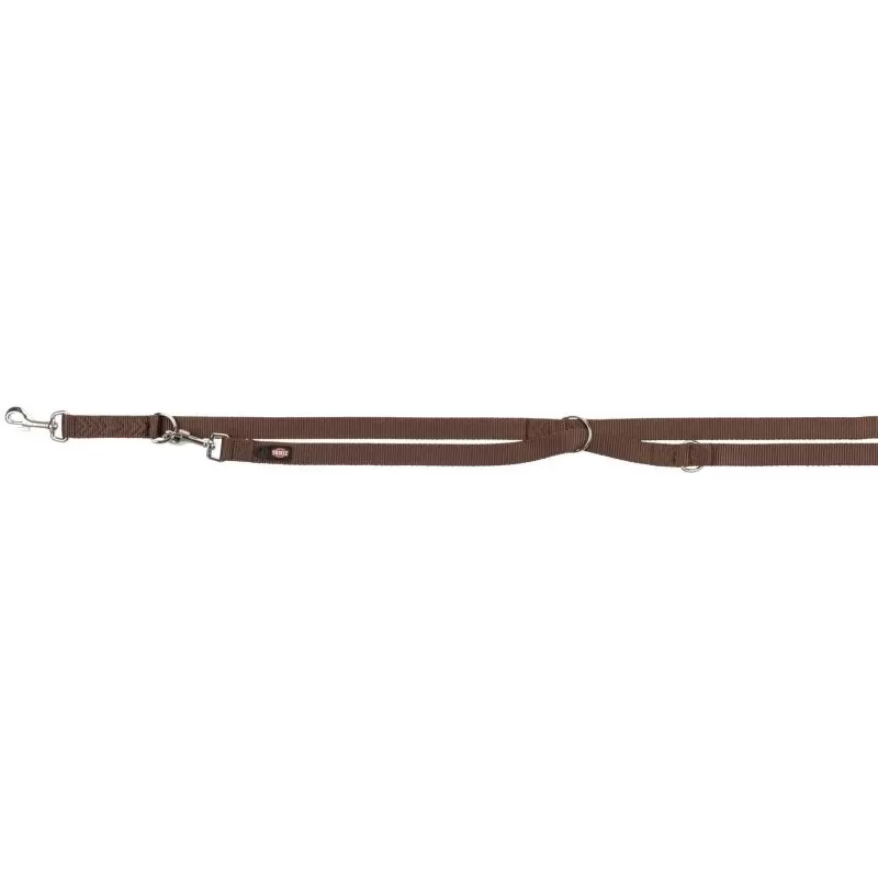 Trixie Póráz Hosszabbítható Prémium XS–S 2m/15mm Mocca