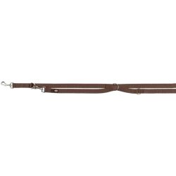 Trixie Póráz Hosszabbítható Prémium XS–S 2m/15mm Mocca