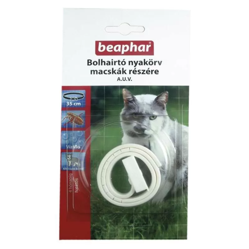 Beaphar Bolhanyakörv Macska Fehér Blisteres