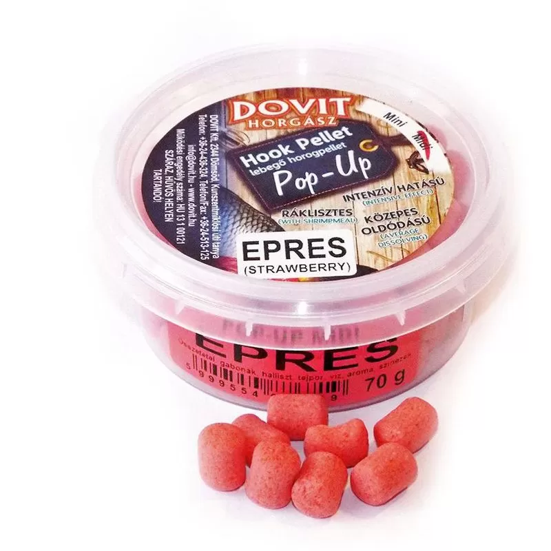 Dovit Pop-Up Horogpellet Epres 70gr
