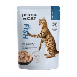 PrimaCat Classics Fish in gravy 85g
