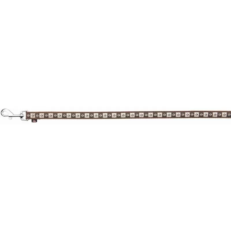 Trixie Coffee póráz tappancsos 1m/20mm barna M-L