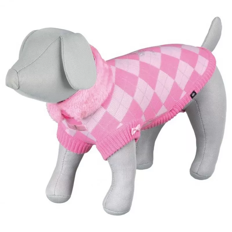 Trixie Kutya Pulcsi Princess Xxs 24cm Pink