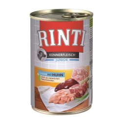 Rinti Dog Kennerfleisch Konzerv Junior Csirke 400g